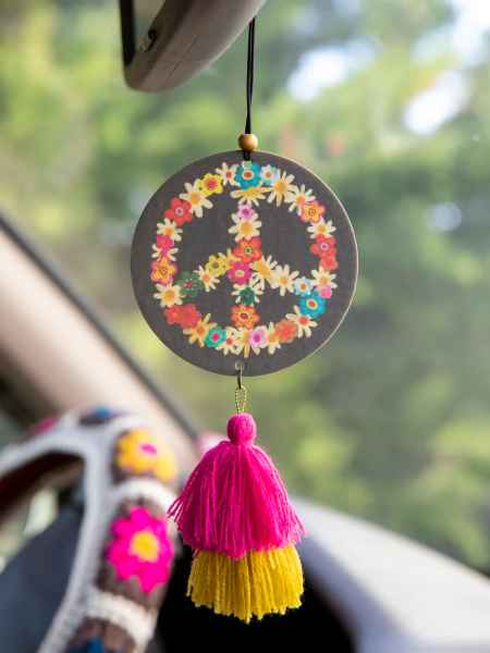 Natural Life Peace Floral Air Freshener - Posh West Boutique
