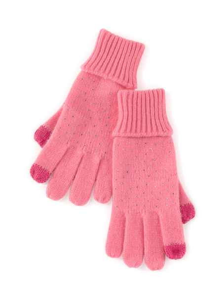 Pink Bling Touchscreen Gloves - Posh West Boutique