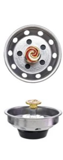 Stainless Steel Sink Strainer with Holiday Icon, 6 Styles - Posh West Boutique