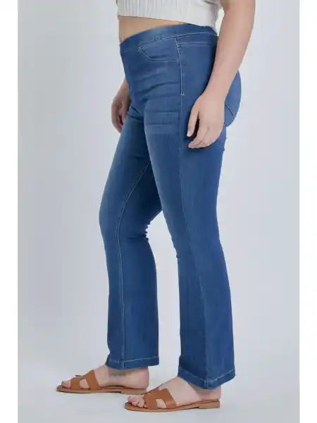 Cello Flare Pull On Jeggings-30" Inseam!! - Posh West Boutique