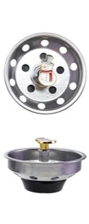 Stainless Steel Sink Strainer with Holiday Icon, 6 Styles - Posh West Boutique
