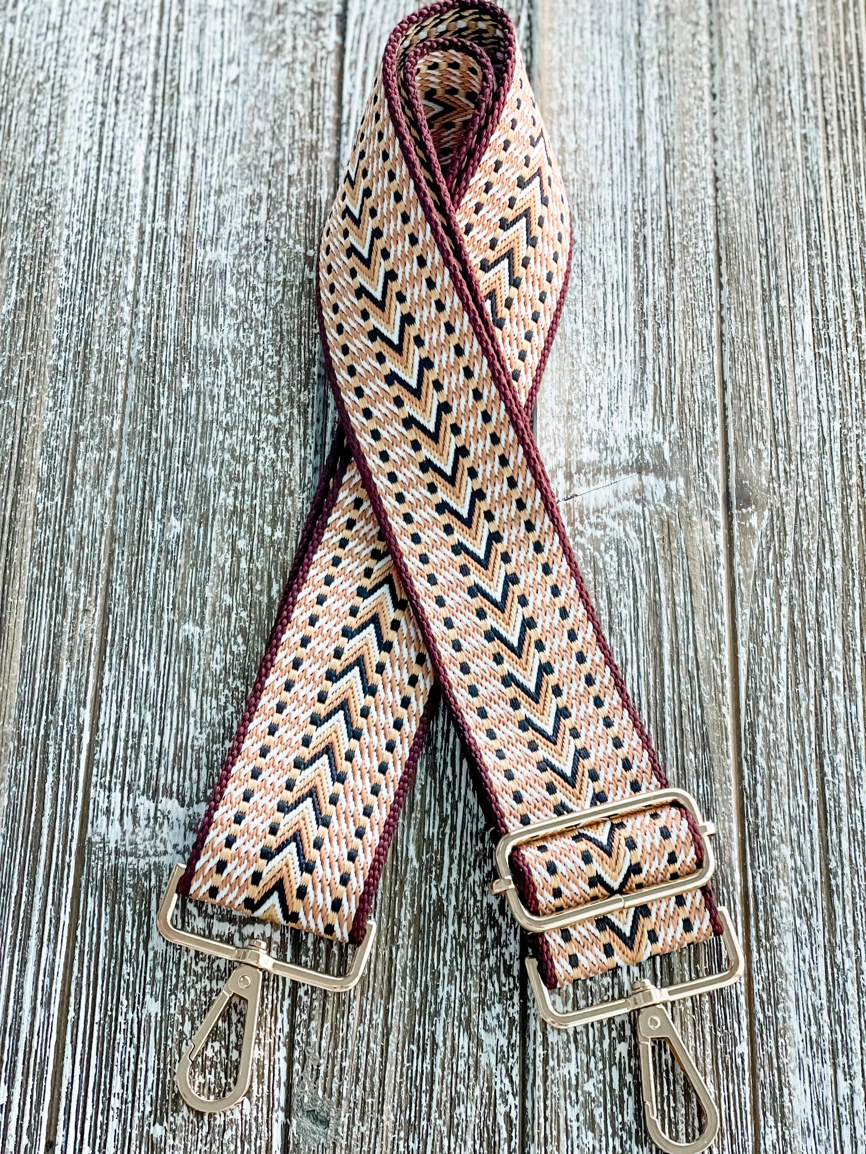 V Honey Guitar Strap For Purses - Posh West Boutique