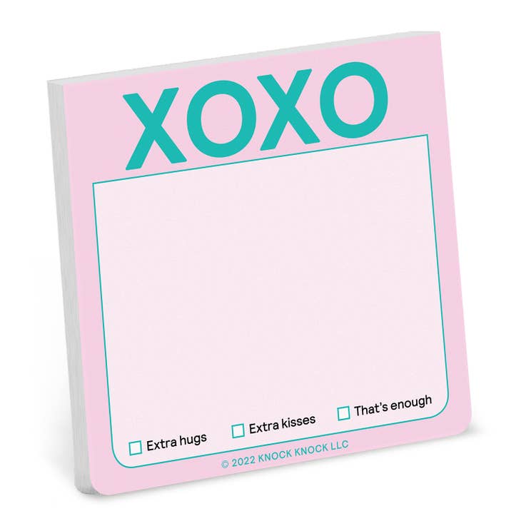 XOXO Sticky Notes - Posh West Boutique
