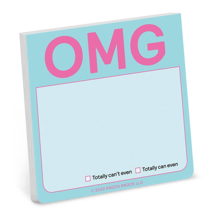 OMG Sticky Notepad - Posh West Boutique