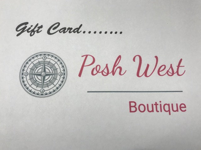 Gift Card - Posh West Boutique