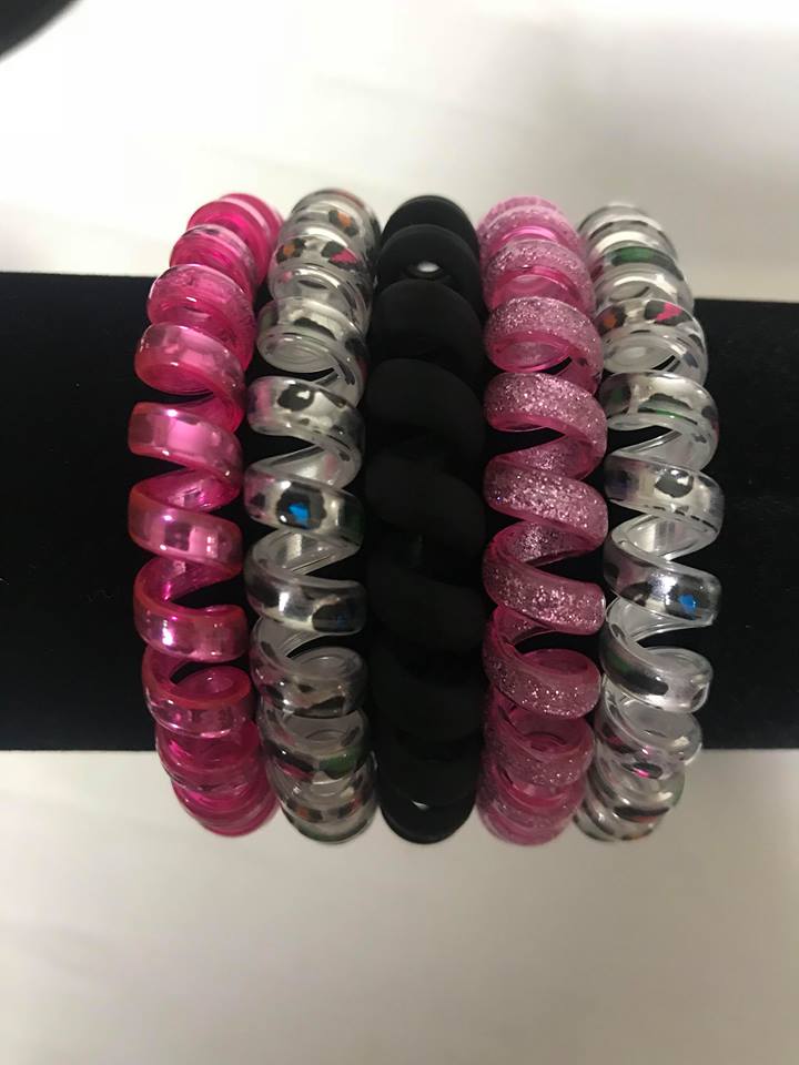 Leopard Cord Hair Tie Set
