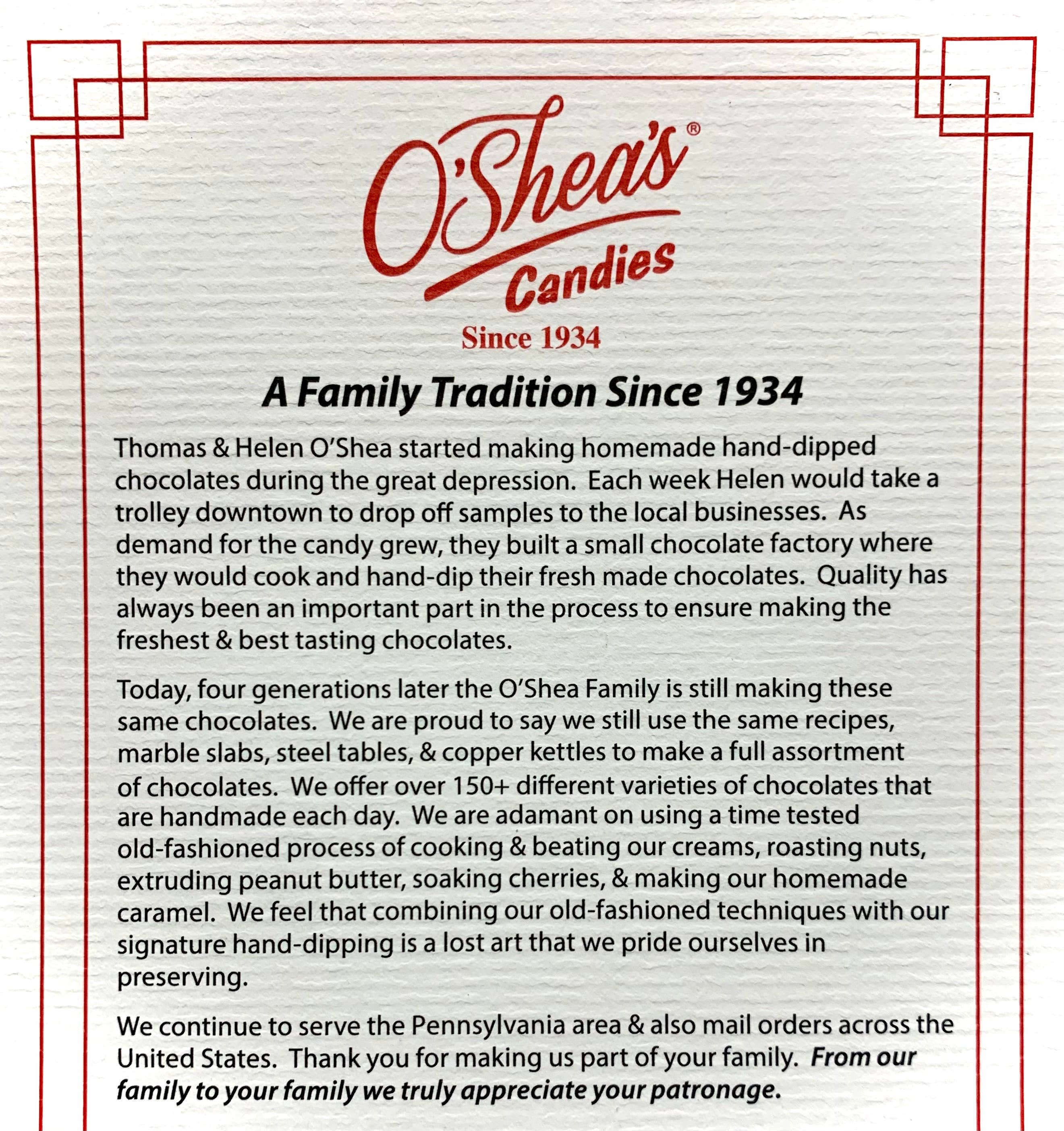 O'Sheas Buttercream Snack Pack - Posh West Boutique
