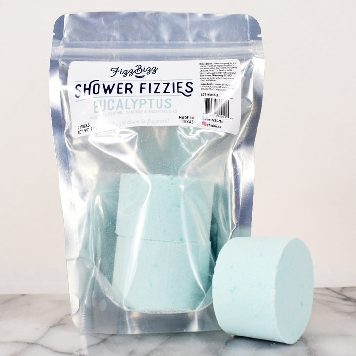 Eucalyptus Fizzies Shower Melts - Posh West Boutique