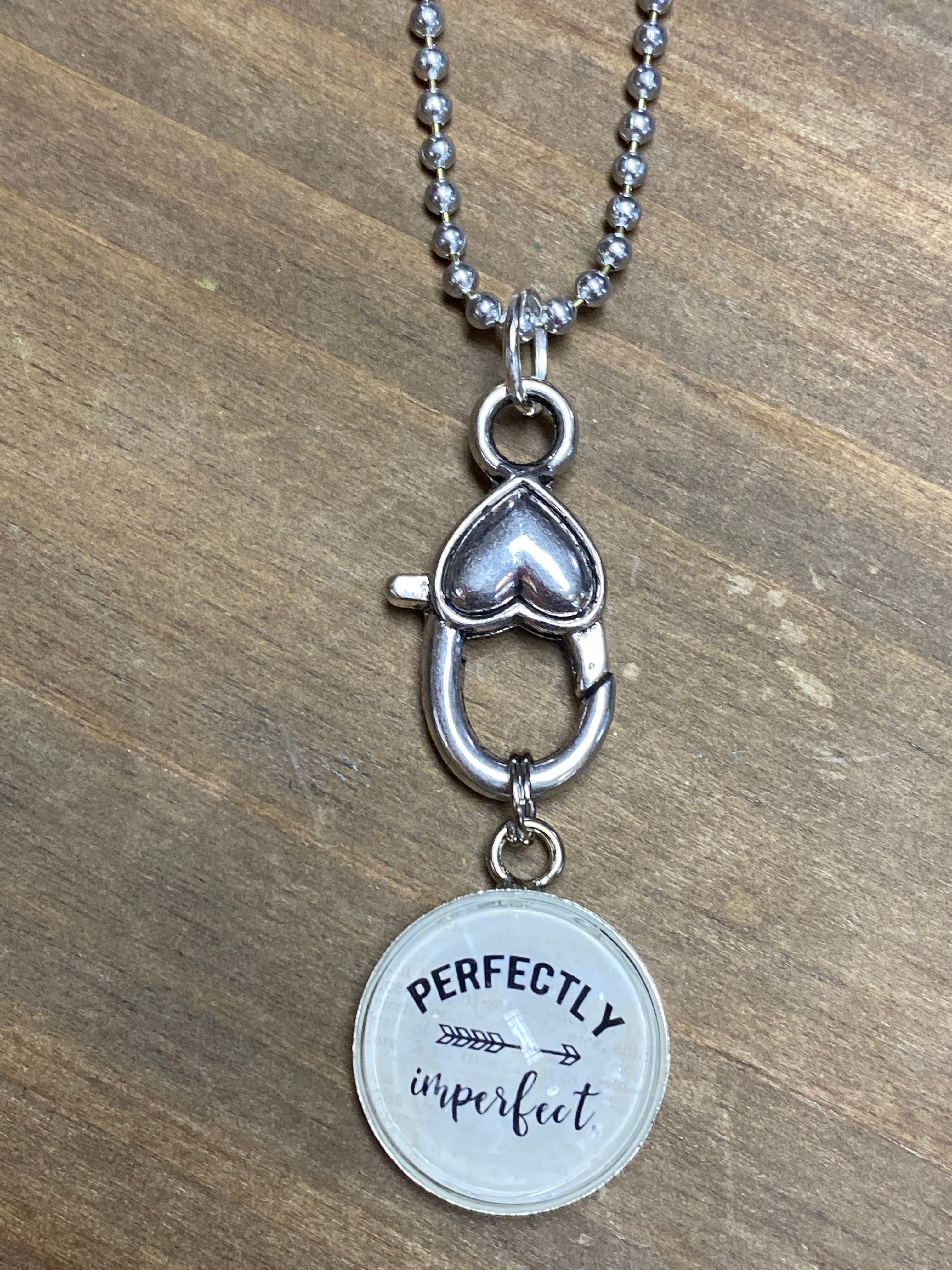 Perfectly Imperfect Round Charm - Posh West Boutique