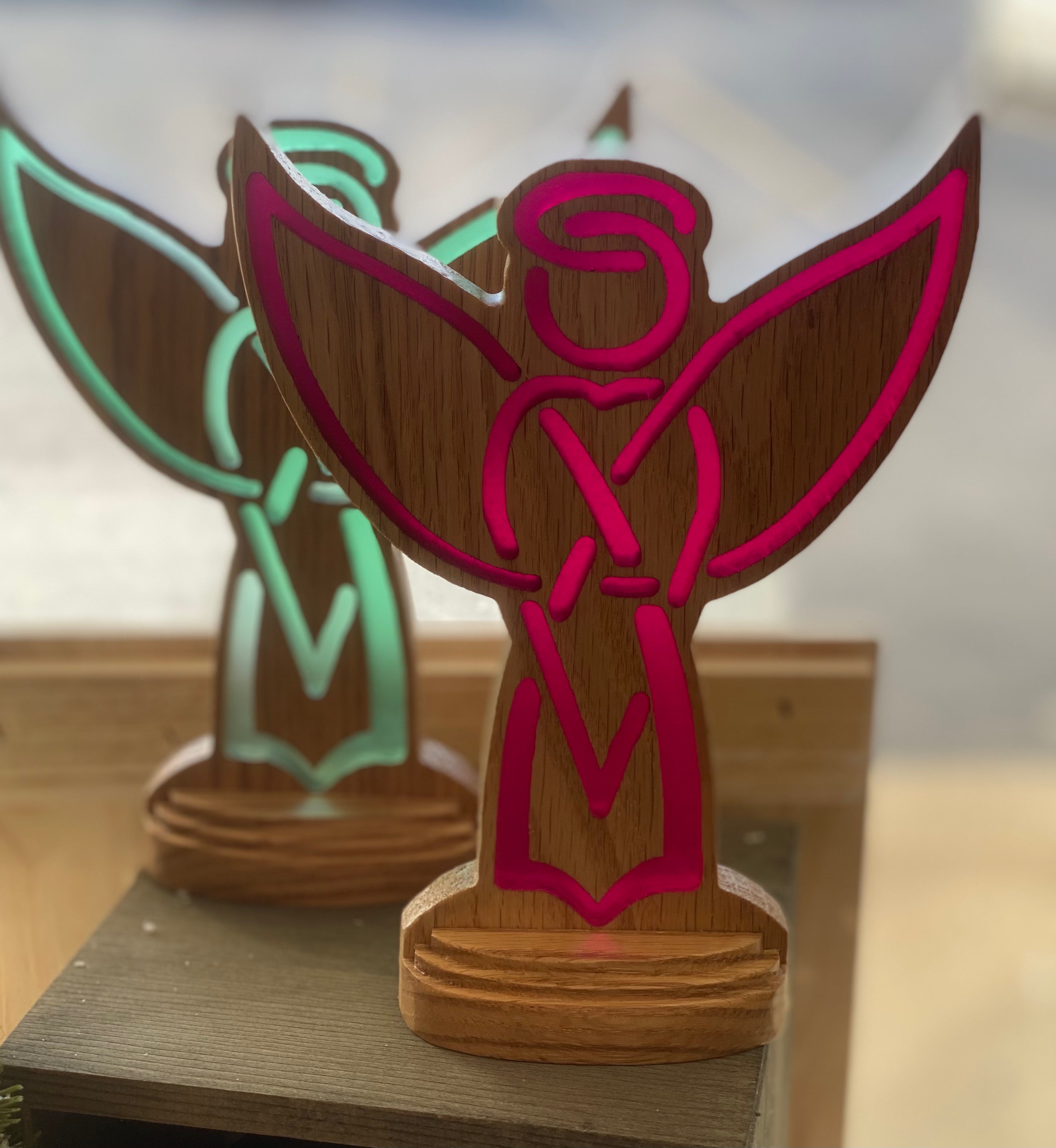 Handmade Wood Angels - Posh West Boutique