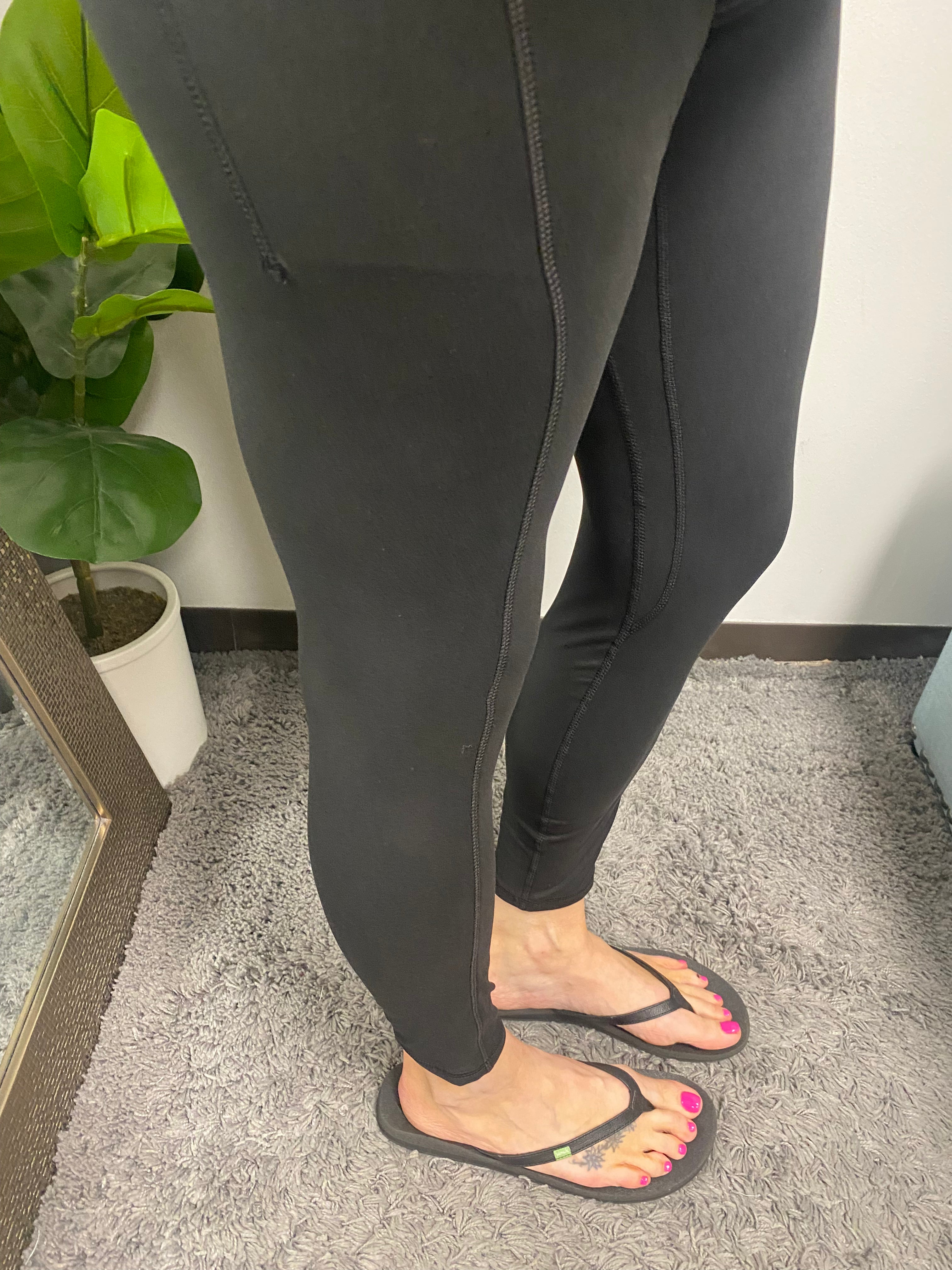 Full Length Black Pocket Leggings-6232 - Posh West Boutique