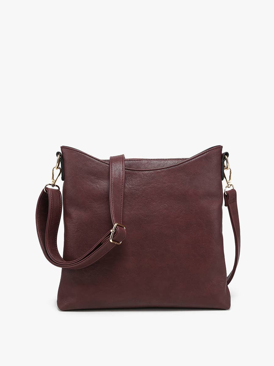 Emma 3 Compartment Crossbody w/ Snap Closure