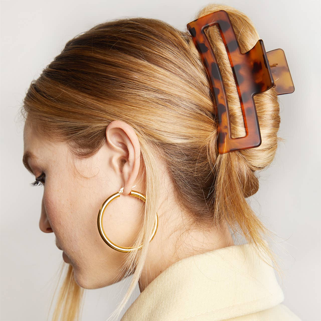 Tort & Black 3 Pack - Assorted Claw Clip - Posh West Boutique