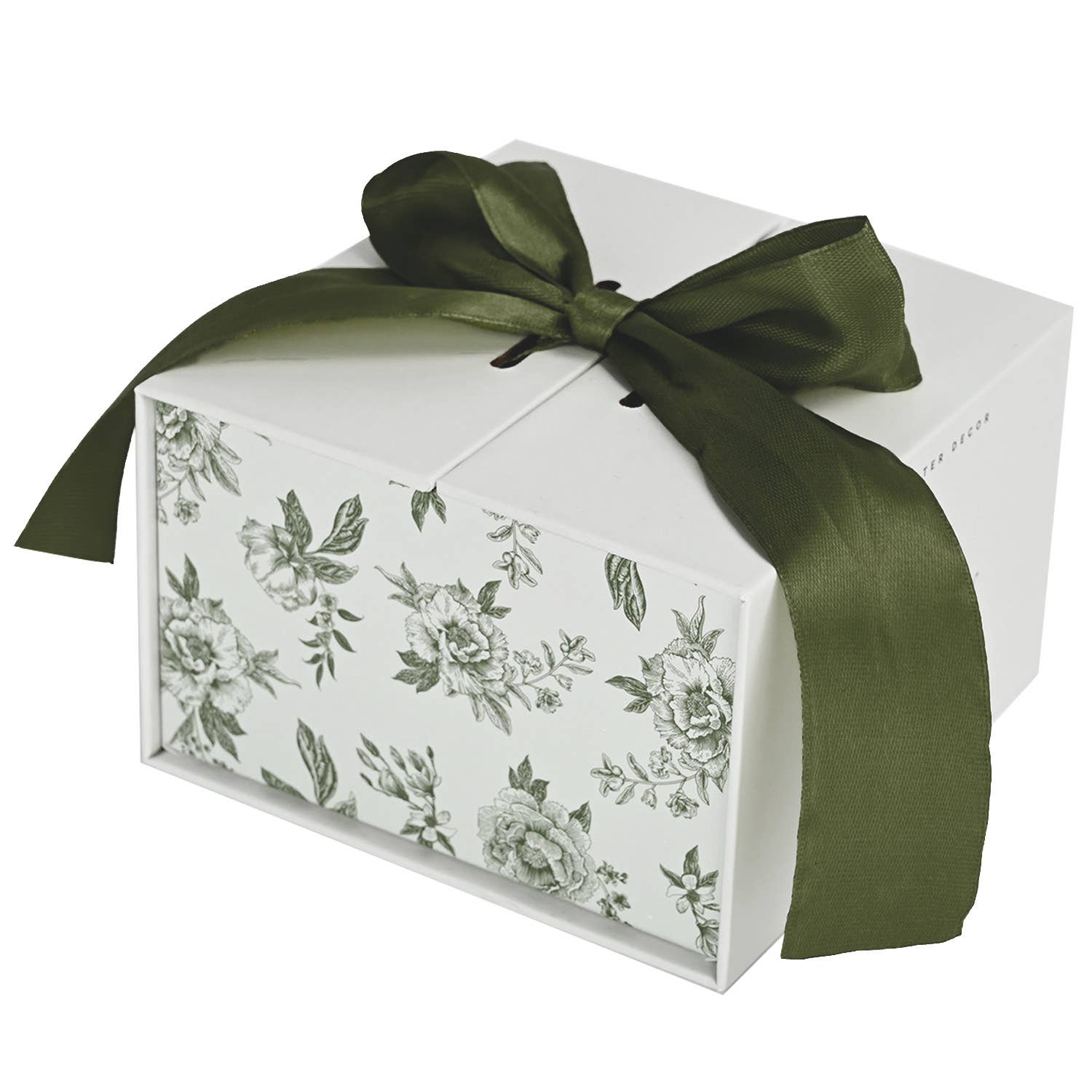 Green Delft Trinket Dish with Lid - Home Decor & Gifts