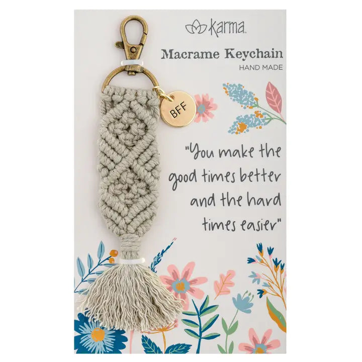Macrame Keychains - Posh West Boutique