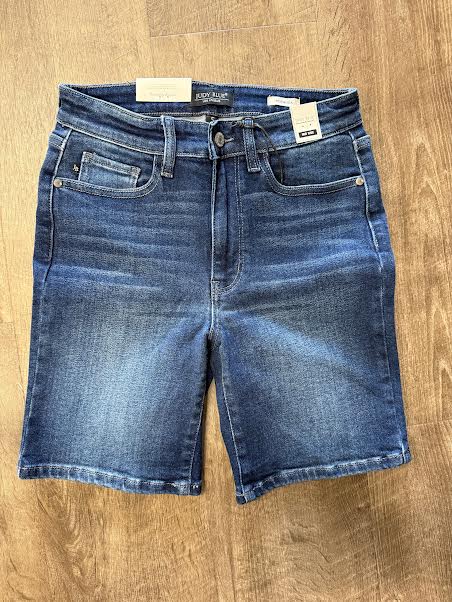 Judy Blue MR Bermuda Shorts - Posh West Boutique