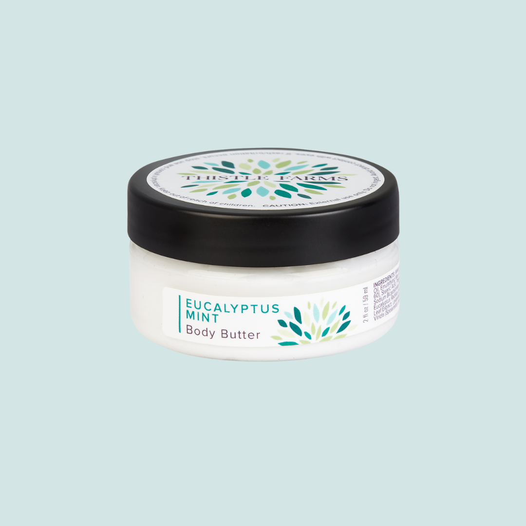 Eucalyptus Mint Body Butter Mini 2 oz - Posh West Boutique