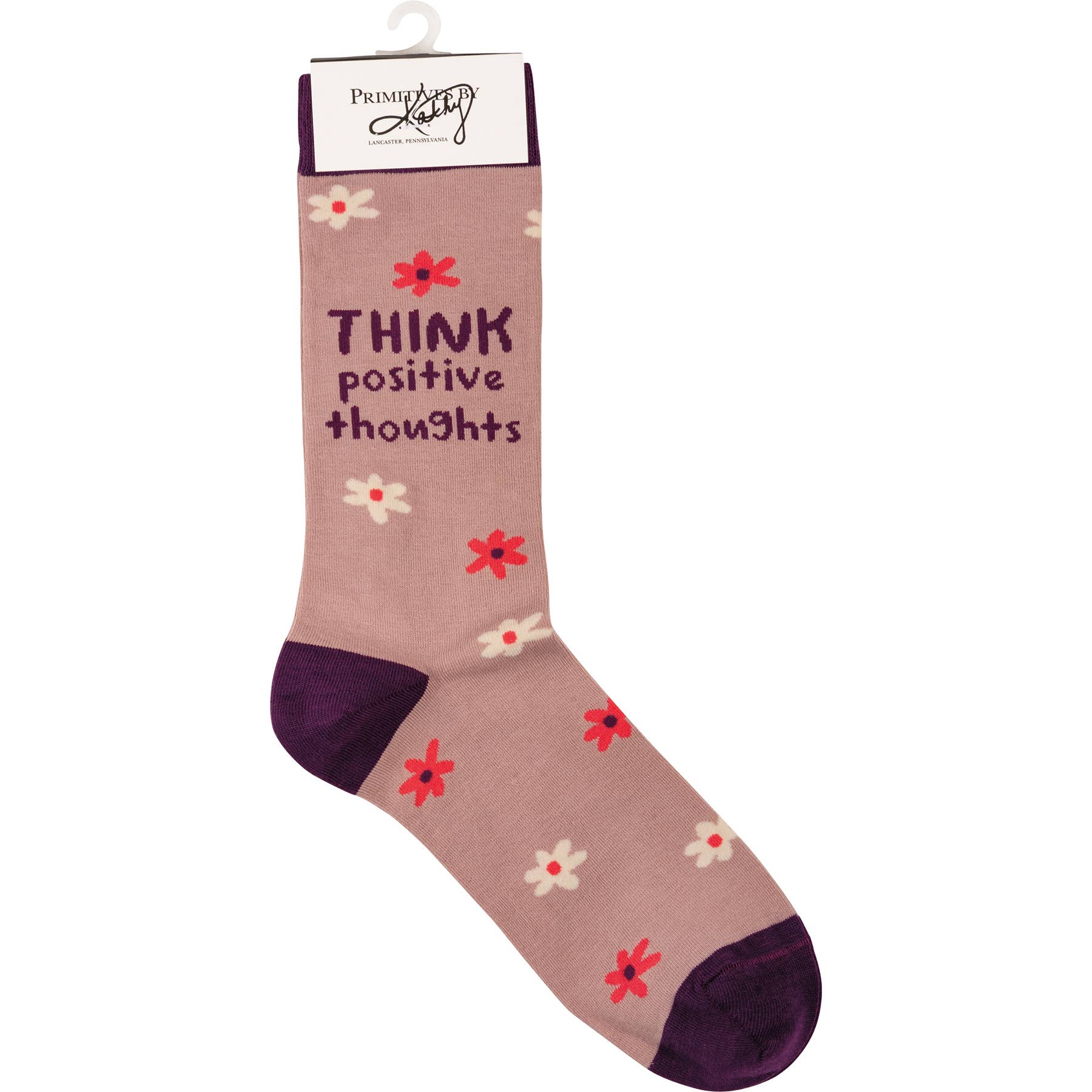 Think Positive Thoughts Socks - Posh West Boutique
