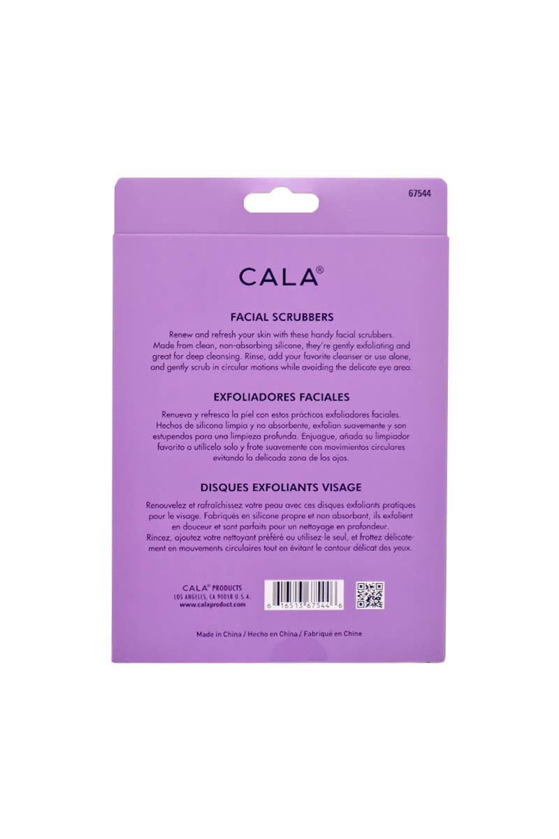 Lavender 4pc Invigorating Facial Scrubbers - Posh West Boutique