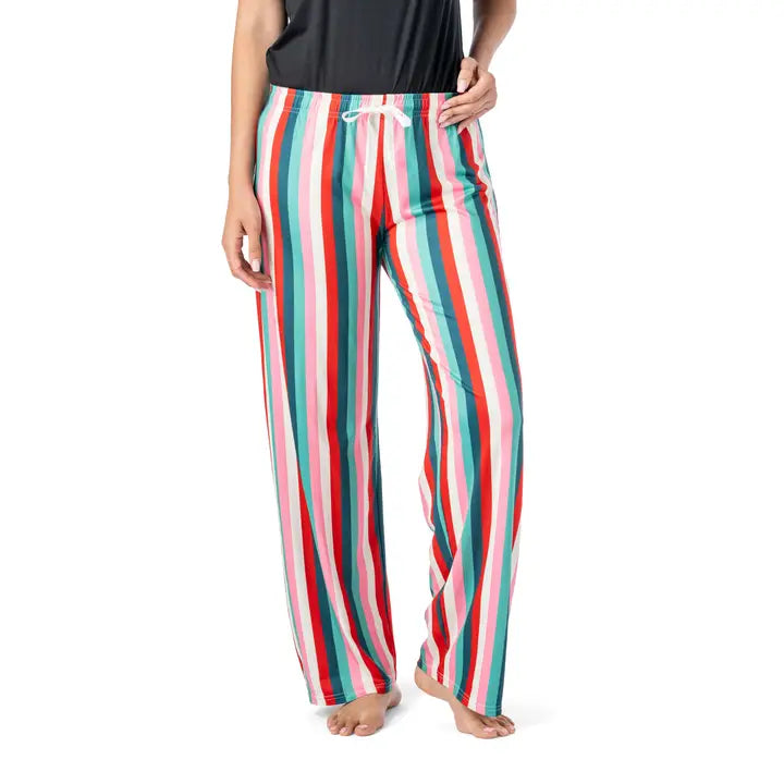 Hello Mello Holiday Lounge Pants Sugar Rush - Posh West Boutique