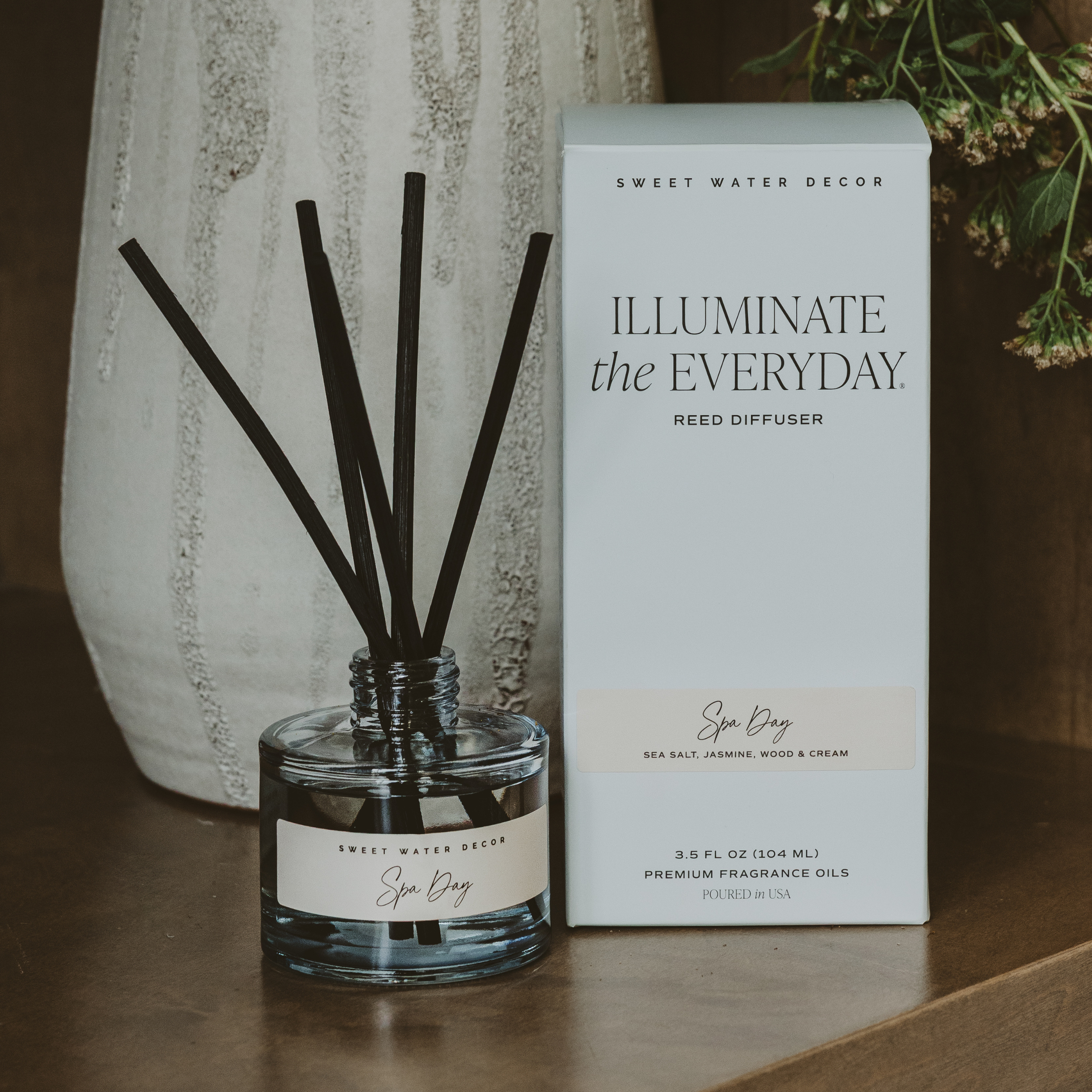 Spa Day Reed Diffuser- Blue Vessel