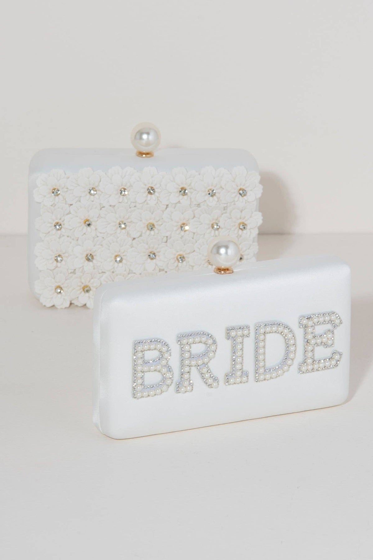 Bride Pearl Clutch