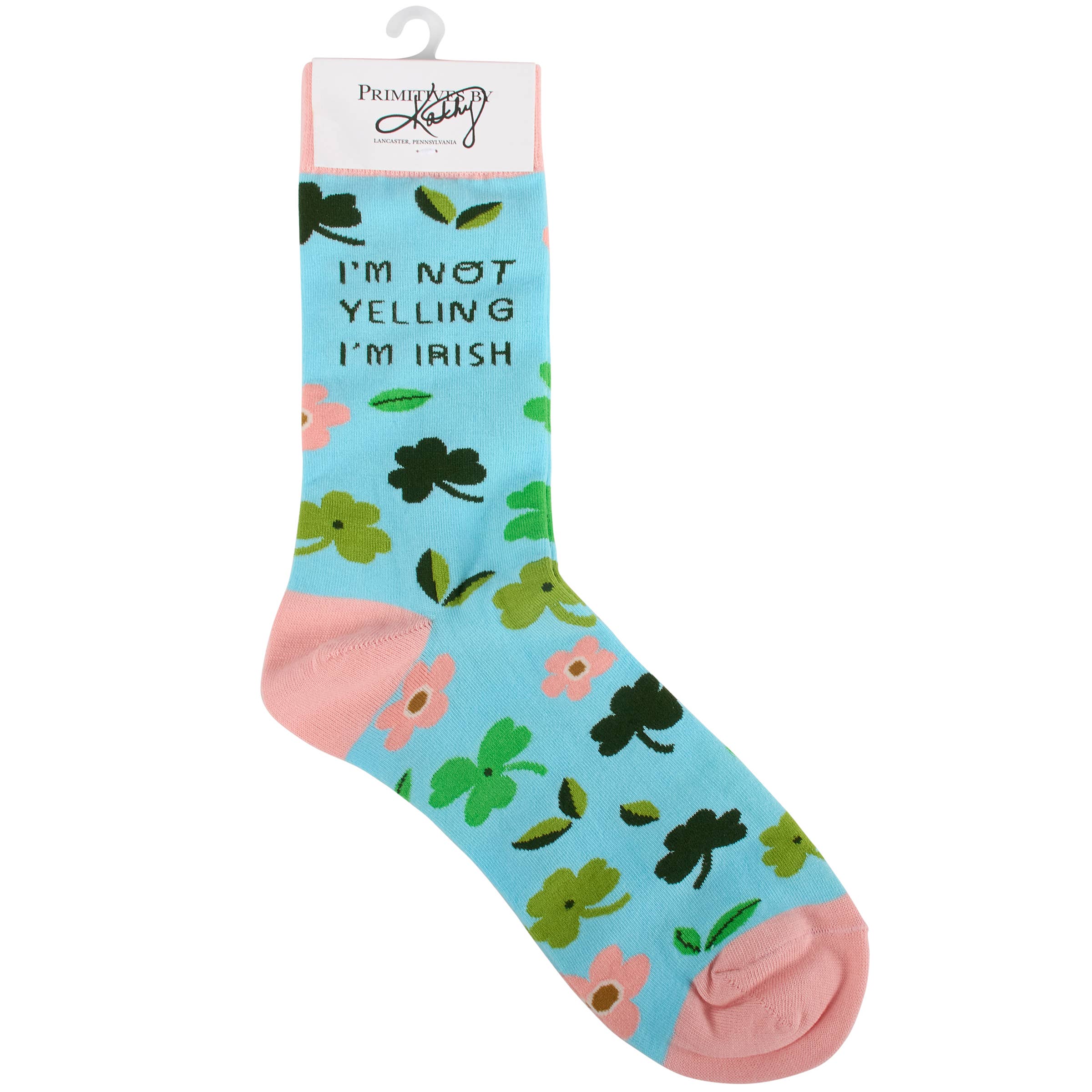 I'm Not Yelling I'm Irish Socks - Posh West Boutique