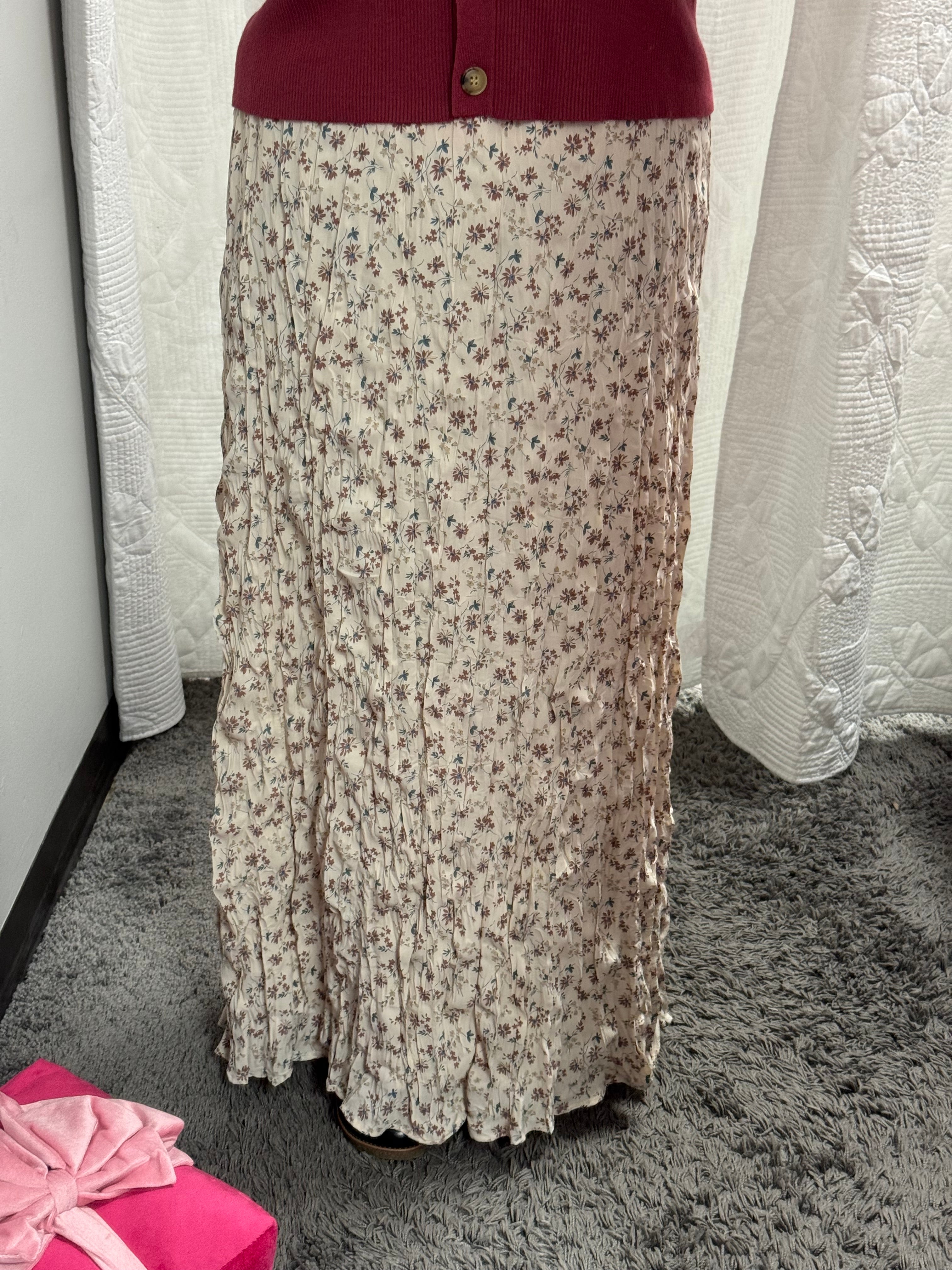 Sunbaked Dahlia Maxi Skirt - Posh West Boutique