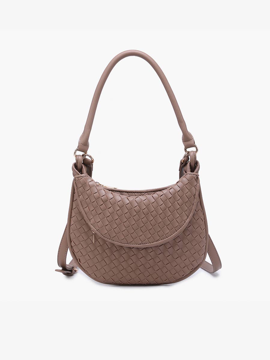 Kaylor Woven Crossbody w/ Pouch - Posh West Boutique