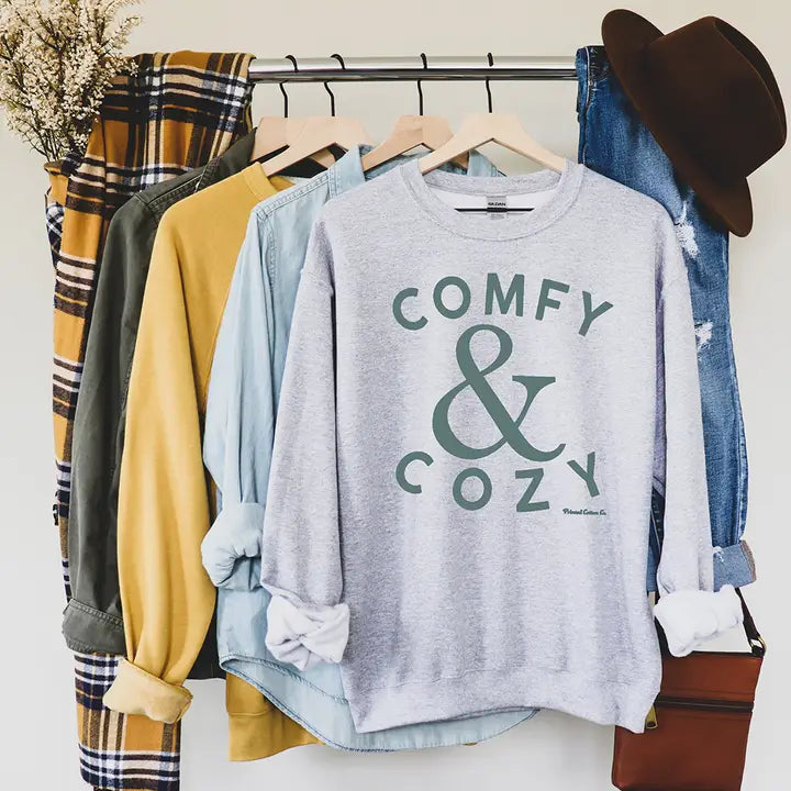 Comfy & Cozy Sweatshirt - Posh West Boutique