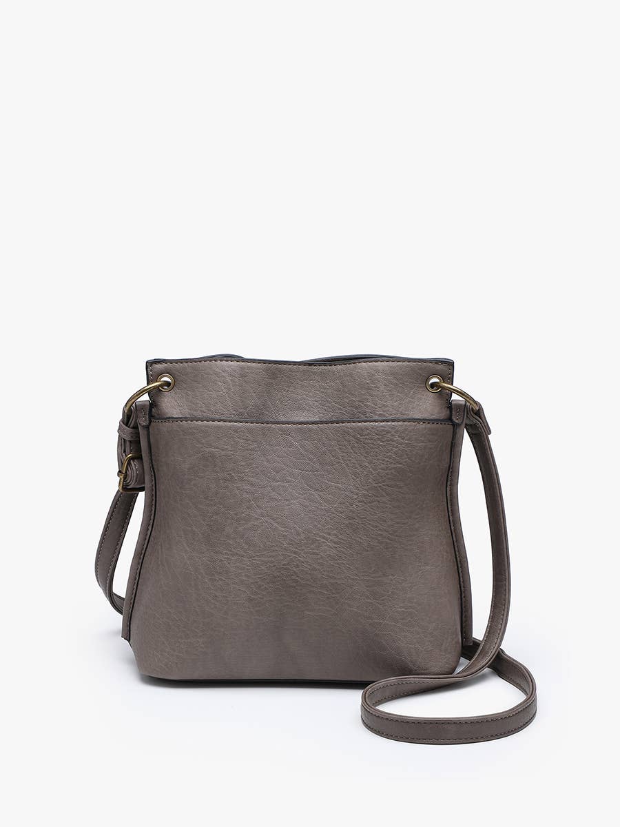 Sutton Distressed 3 Compartment Crossbody