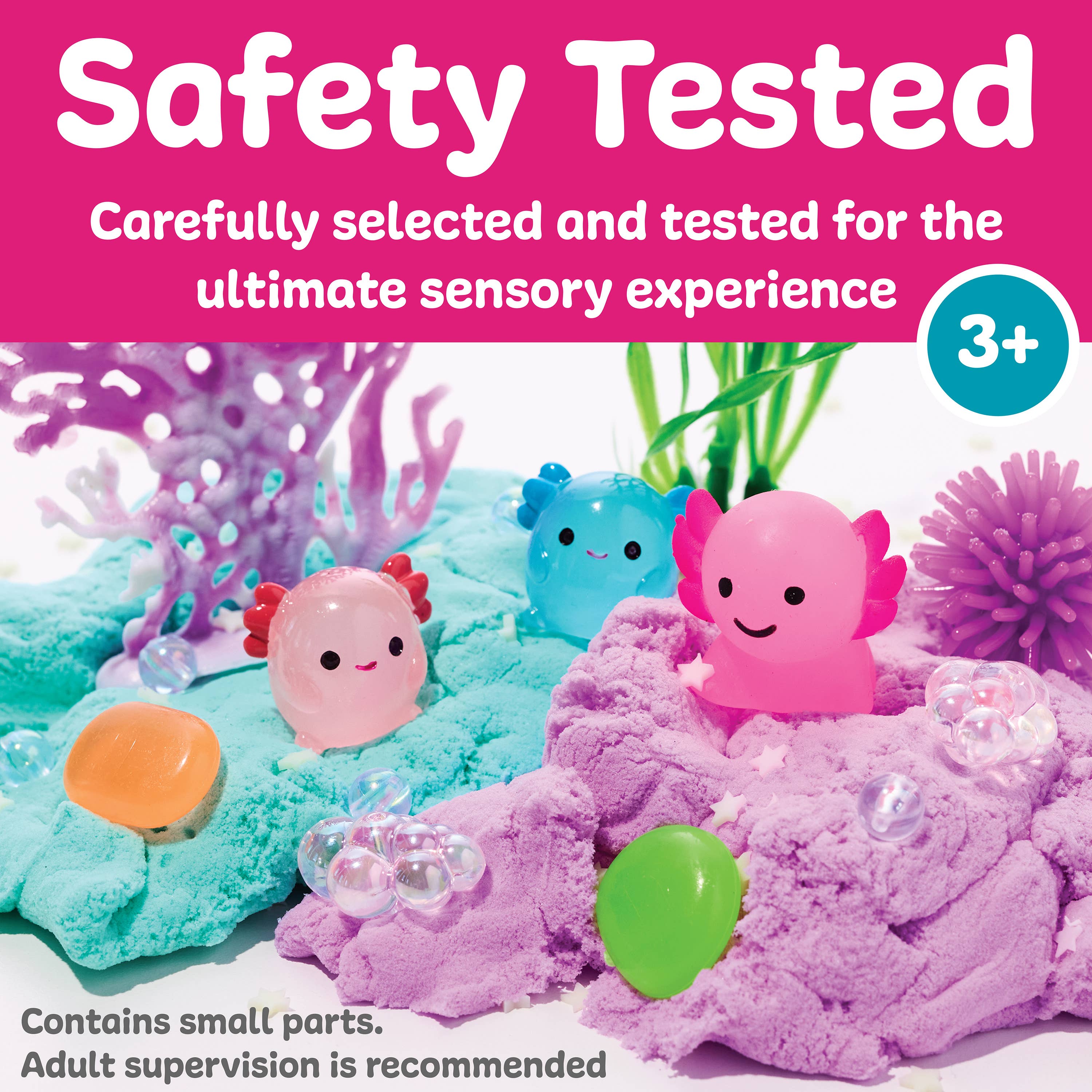 Sensory Pack Axolotl Play Kit for Kids - Posh West Boutique