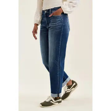 Judy Blue Mr "Billie" Boyfriend Mid Rise Jean