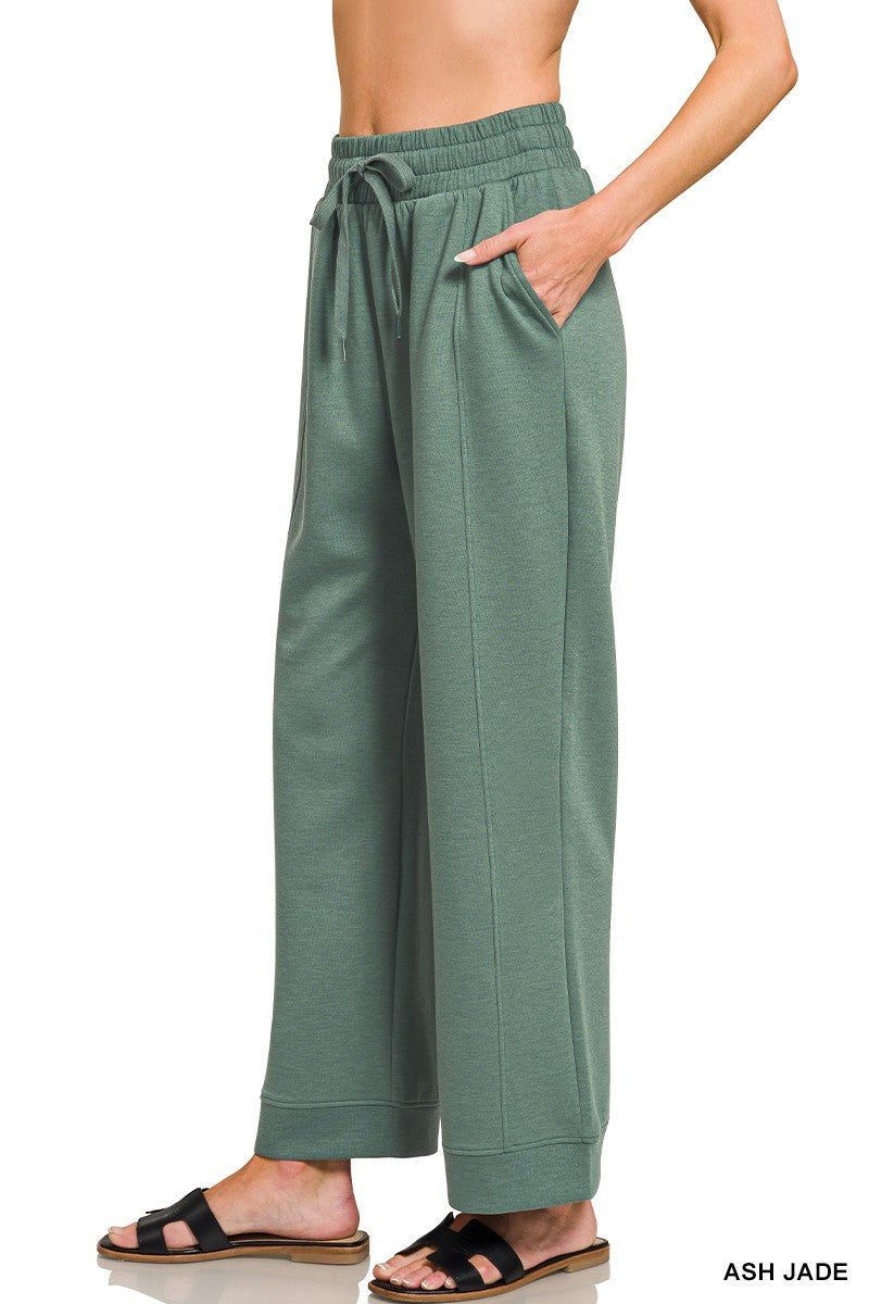 Ash Jade Scuba Drawstring Pants