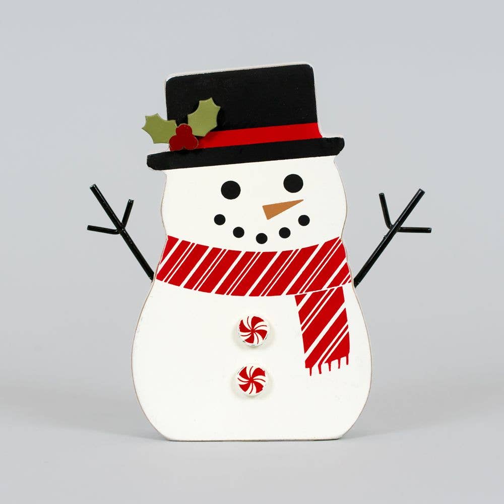 Snowman Chunky Sitter - Posh West Boutique