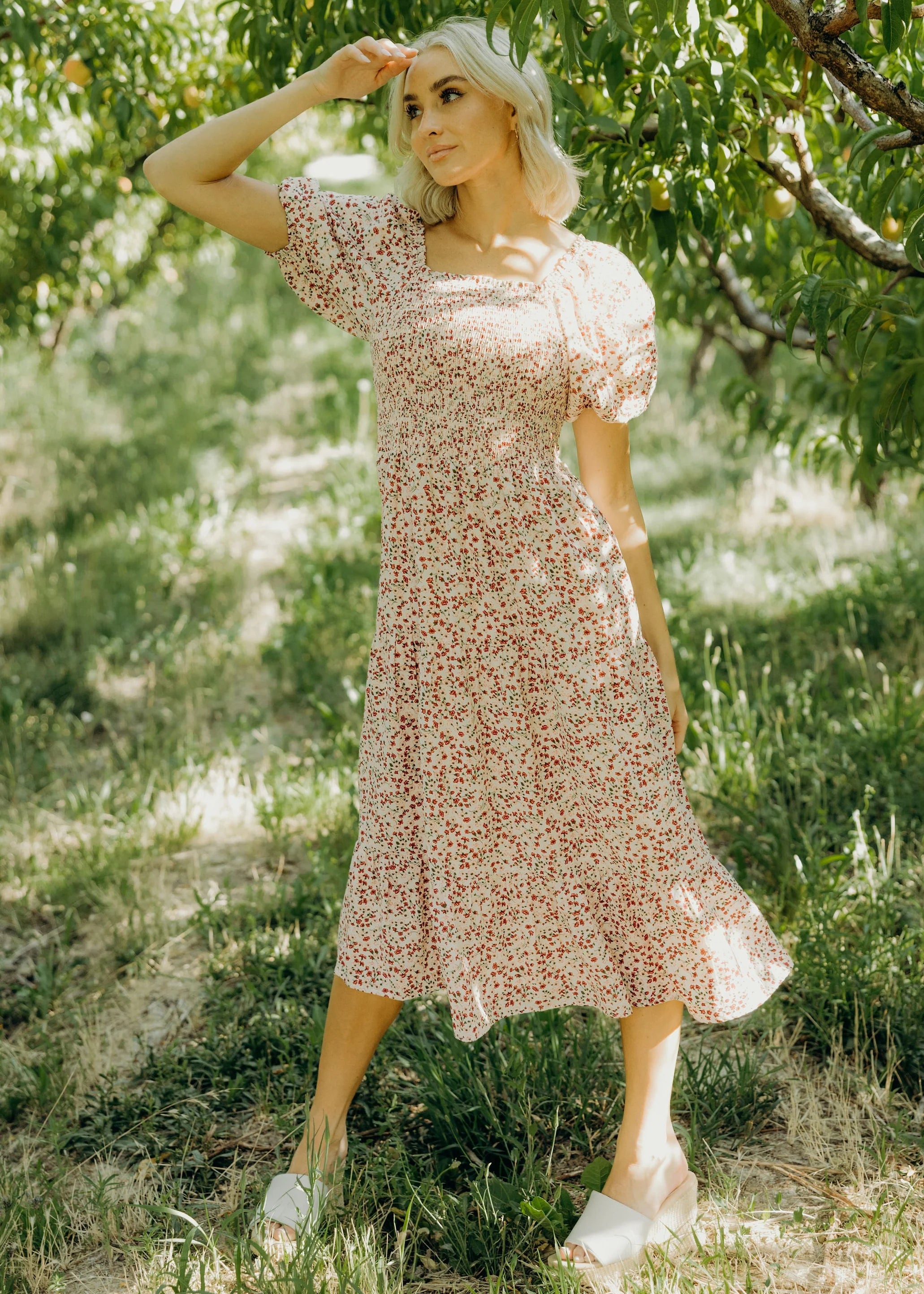 The Sherelle in Heirloom Rosette - Posh West Boutique