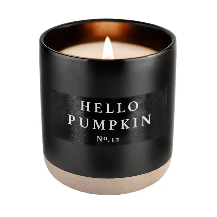 Hello Pumpkin Soy Candle - Posh West Boutique