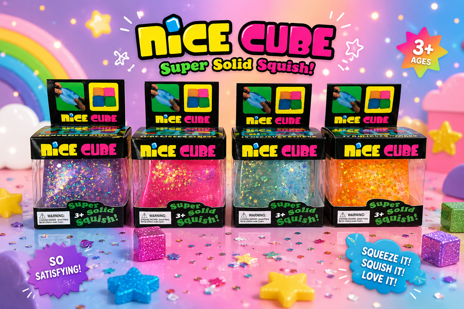 Ice Cube Squishy Toy!