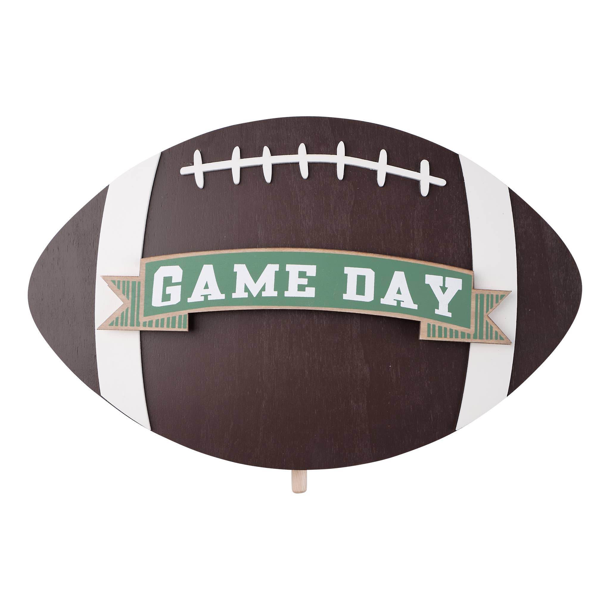 Gameday Football Topper - Posh West Boutique