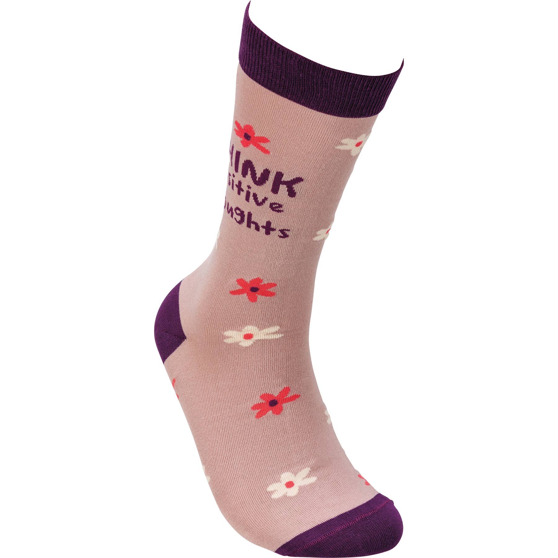 Think Positive Thoughts Socks - Posh West Boutique