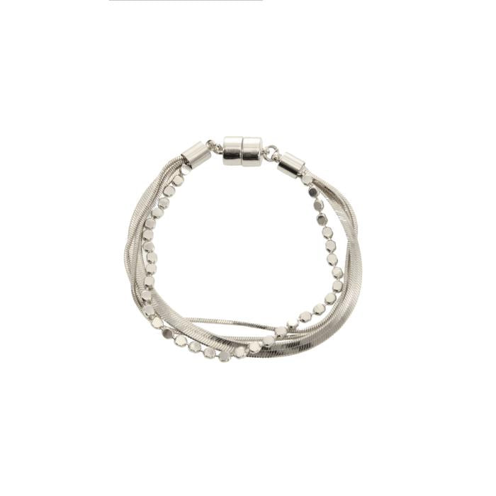 Silver Multi Chain Bracelet - Posh West Boutique