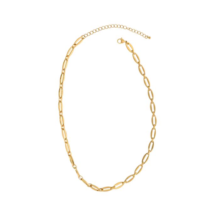 Joy Susan Gold Chain Link Necklace - Posh West Boutique