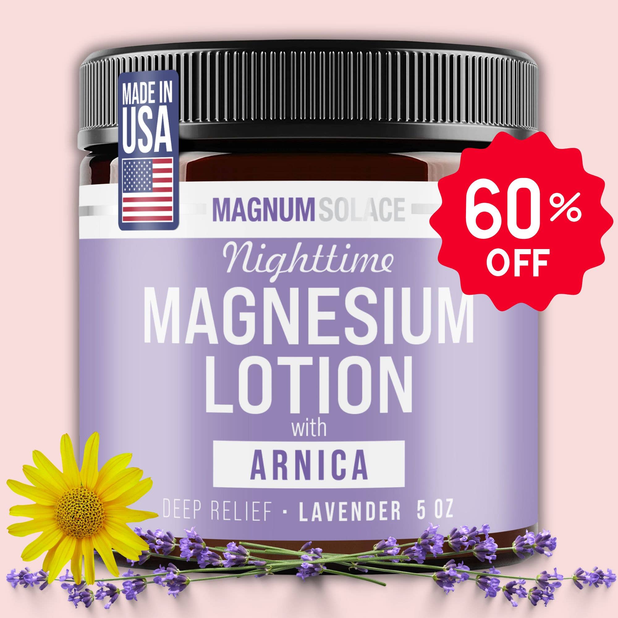 Nighttime Magnesium Lotion with Arnica - Posh West Boutique