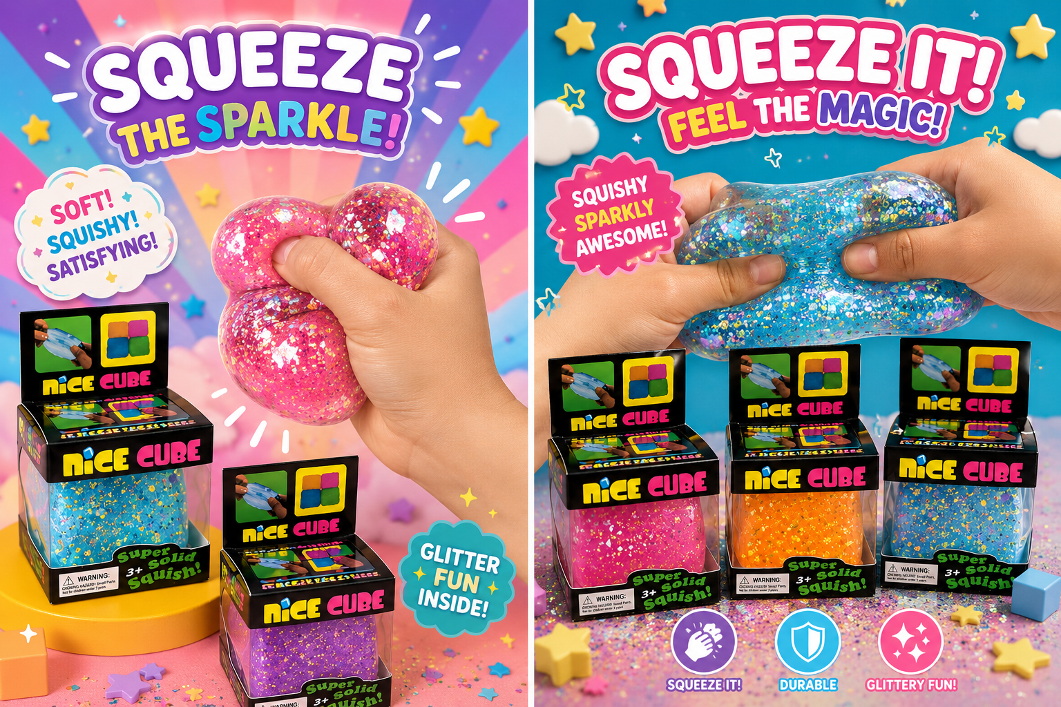 Ice Cube Squishy Toy!