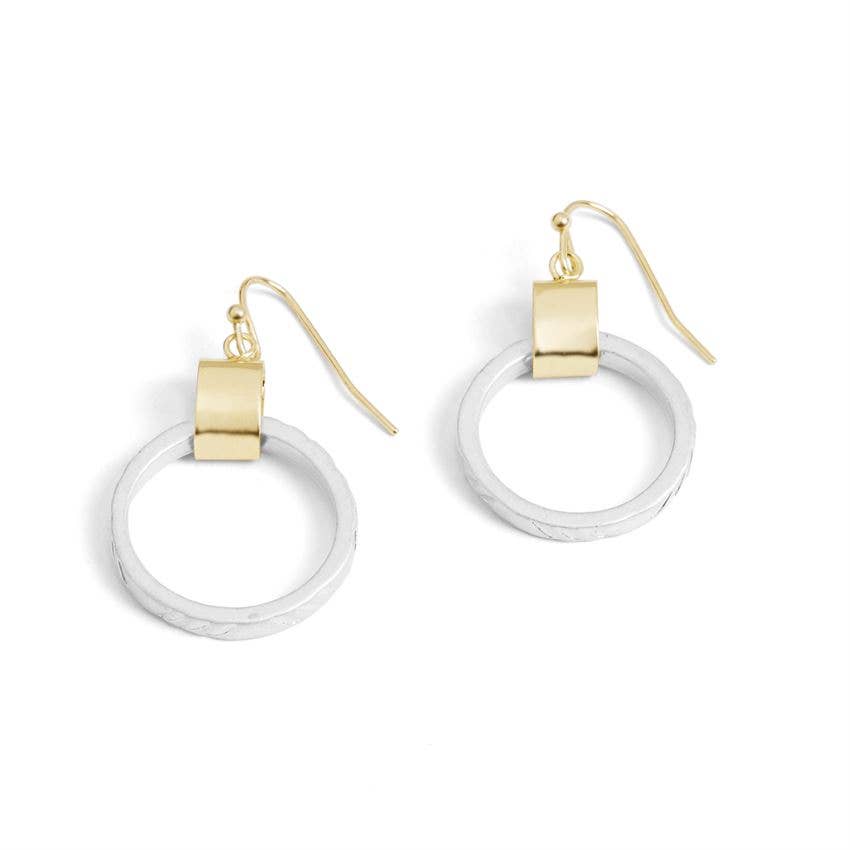 Hang On Hoop Earrings - Posh West Boutique