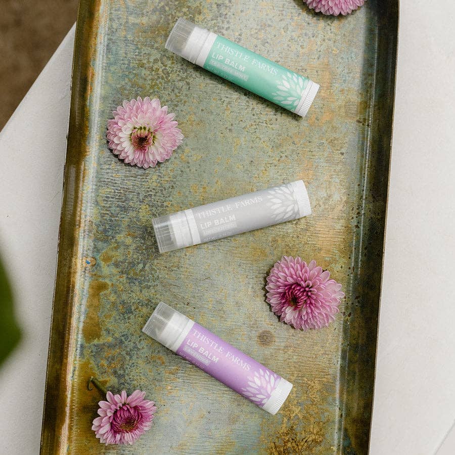 Lip Balm Trio Set | Lavender, Tea Tree Mint, Unscented - Posh West Boutique