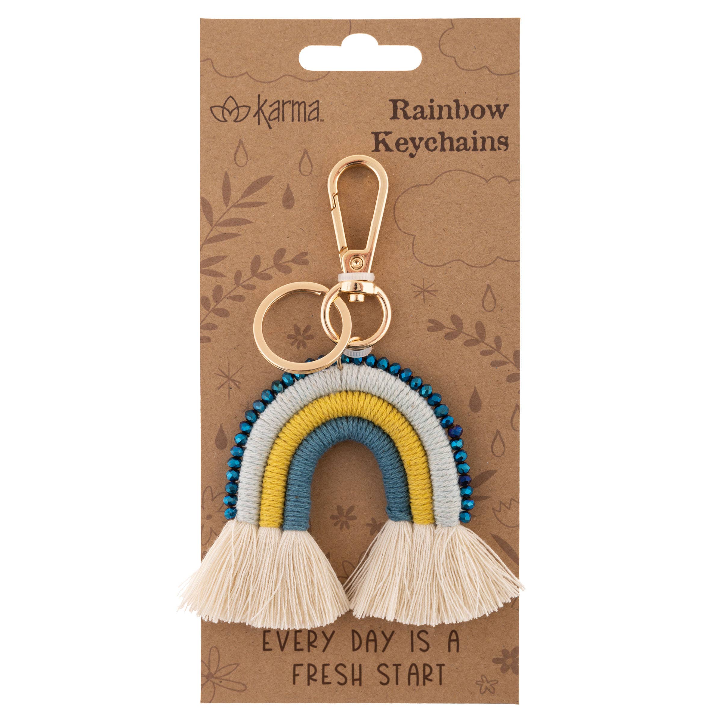 Rainbow Keychain - Posh West Boutique