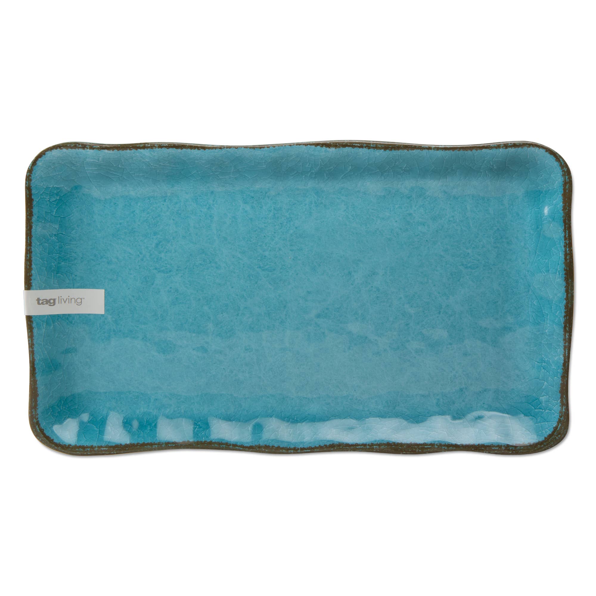 Veranda Melamine Platter Ocean Blue - Posh West Boutique