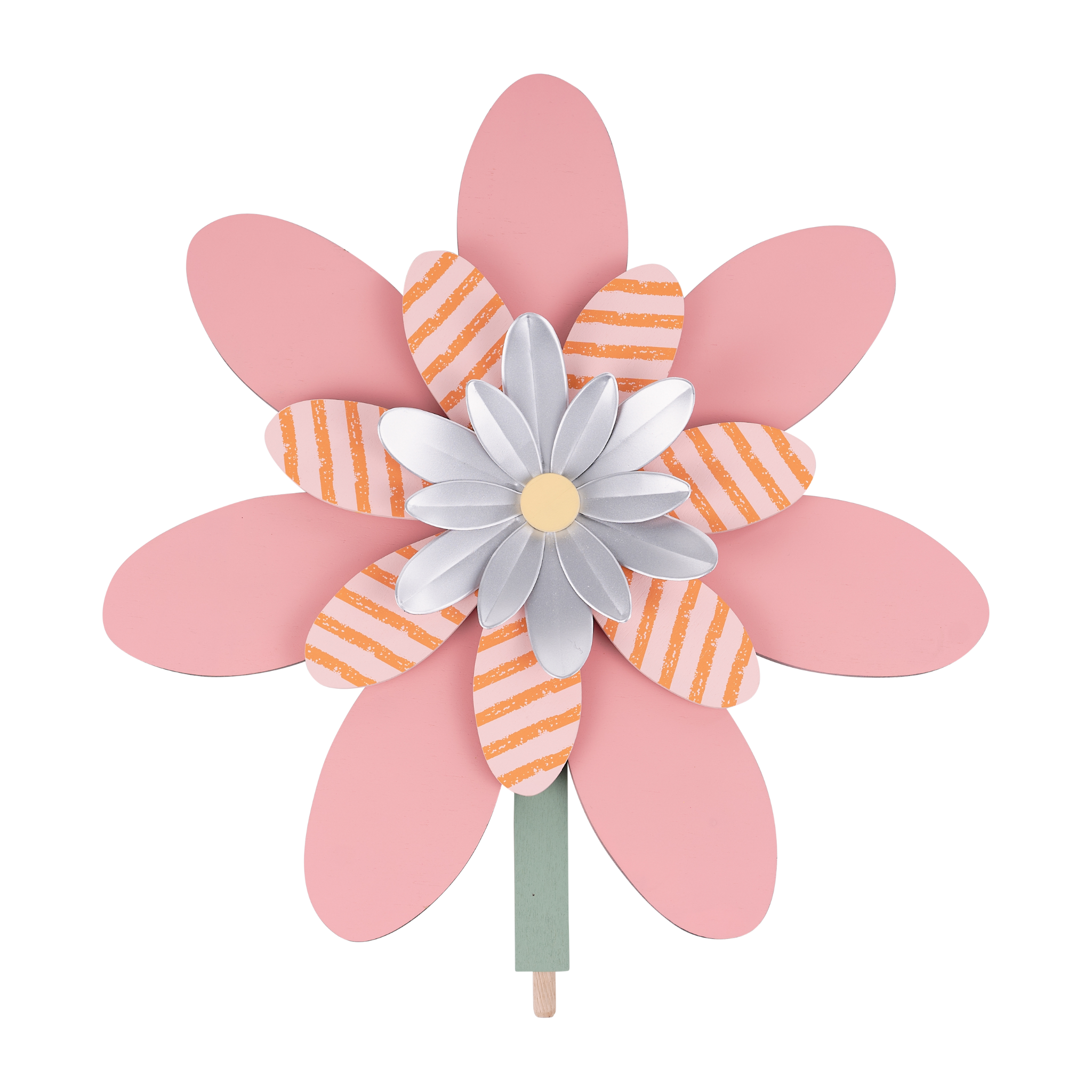 Pink Flower Topper - Posh West Boutique