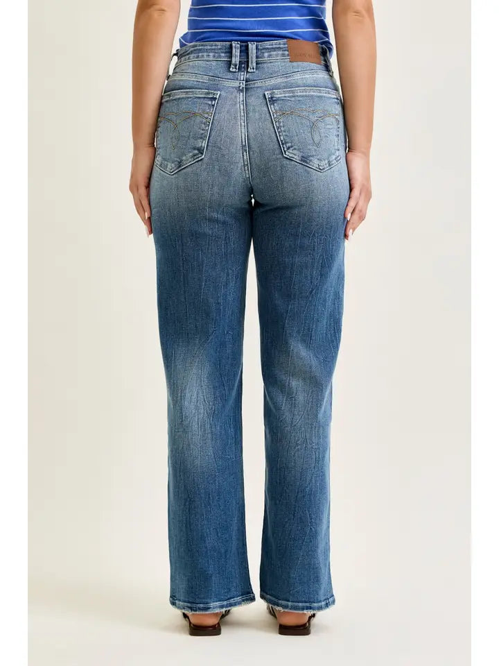 Judy Blue MR 90s Straight Jean